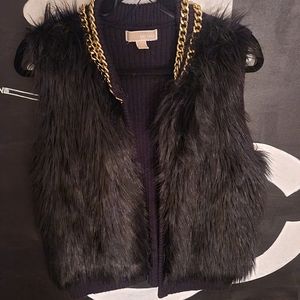 Michael Kors Faux Fur Vest